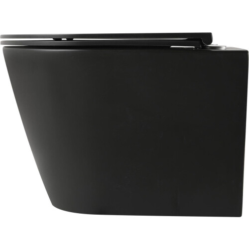 Atlantic Joey - Wandcloset - Soft-close - Mat zwart