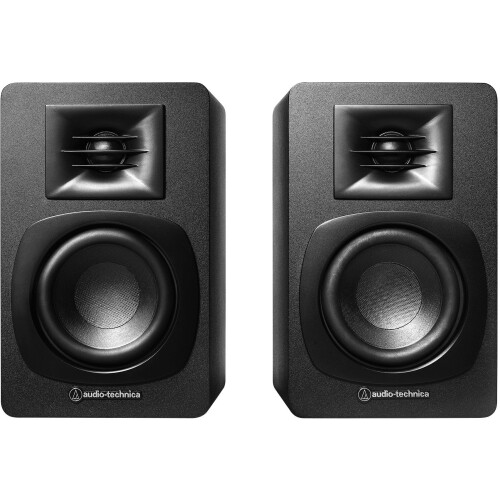 Audio-Technica AT-SP3X - Actieve boekenplankspeakers - 30W RMS - Zwart Tweedehands