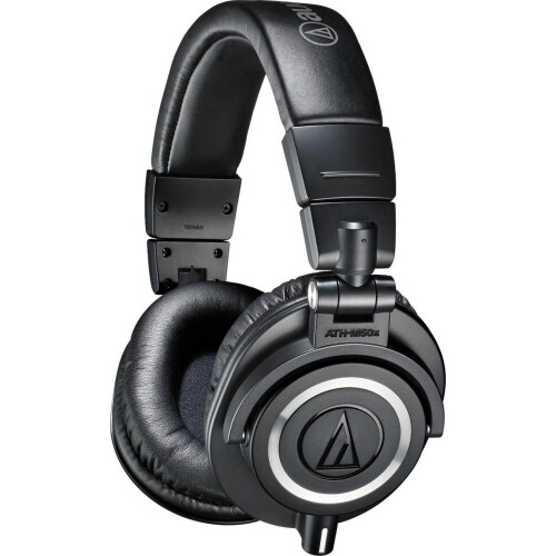 Audio-Technica ATH-M50X - Koptelefoon - 15 - 28000 Hz - Zwart
