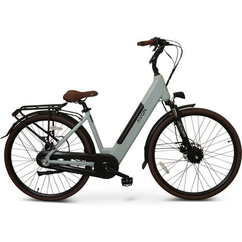 Avon Bx1 Elektrische Fiets 28 Inch – 250w Voorwielmotor 504wh Accu 90km Actieradius Hydraulische Schijfremmen Nexus 3-speed Kleurendisplay Lage Instap Muted Grayish-blue | Nieuw (outlet) Tweedehands