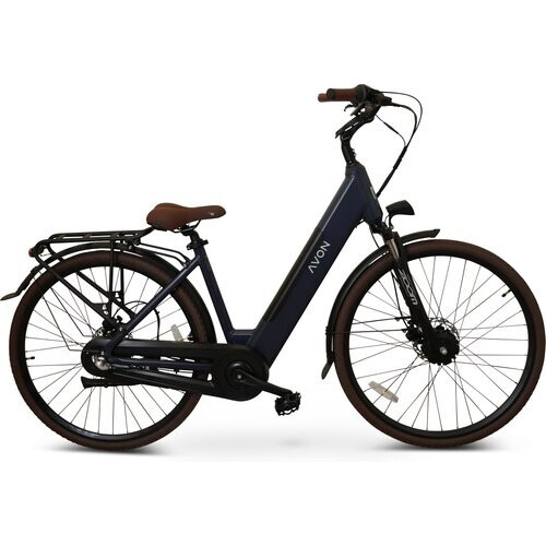 Avon Bx1 Elektrische Fiets 28 Inch – 250w Voorwielmotor 504wh Accu 90km Actieradius Hydraulische Schijfremmen Nexus 3-speed Kleurendisplay Lage Instap Dusty Rose Tweedehands