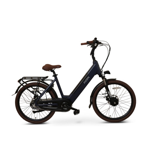 Avon Bx1 Elektrische Kinderfiets 24 Inch – 250w Voorwielmotor, 504wh Accu, 90km Actieradius, Hydraulische Schijfremmen, Nexus 3-speed, Kleurendisplay, Lage Instap, Jeans Blue | Nieuw (outlet)