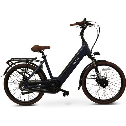 Avon Bx1 Elektrische Kinderfiets 24 Inch – 250w Voorwielmotor, 504wh Accu, 90km Actieradius, Hydraulische Schijfremmen, Nexus 3-speed, Kleurendisplay, Lage Instap, Jeans Blue | Nieuw (outlet) Tweedehands