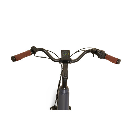 Avon Bx1 Elektrische Kinderfiets 24 Inch – 250w Voorwielmotor 504wh Accu 90km Actieradius Hydraulische Schijfremmen Nexus 3-speed Kleurendisplay Lage Instap Jeans Blue