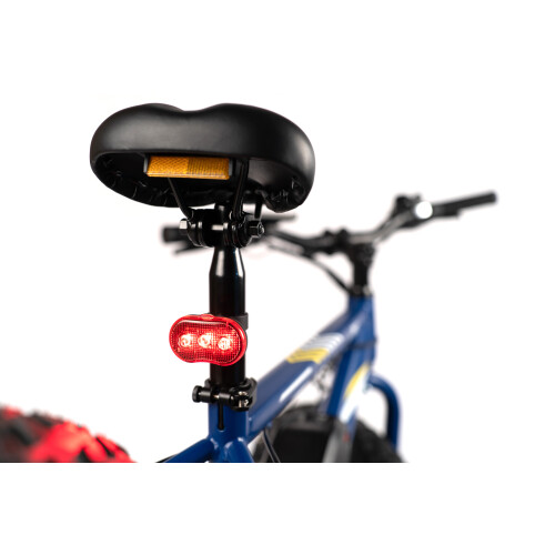 Avon E-bike Kinderfiets 24 Inch – 250w Motor Dikke Banden 60-80km Actieradius 7-speed Shimano Rood