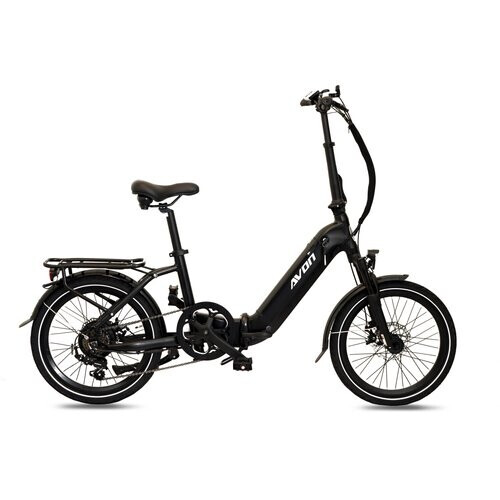 Avon Eq1 Elektrische Vouwfiets 20 Inch Zwart Gratis Rijklaar Bezorgd Tweedehands