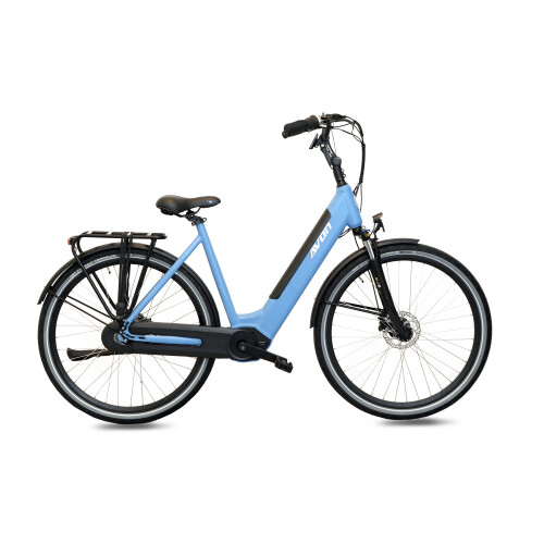 Avon N7 Elektrische Damesfiets 28 Inch Middenmotor Mat Blauw Gratis Rijklaar Bezorgd | Nieuw (outlet)