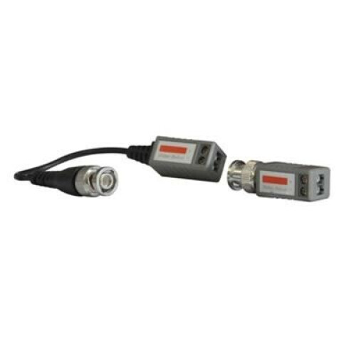 Balun passieve adapter set BNC naar CAT5 / CAT6 Netwerkkabel