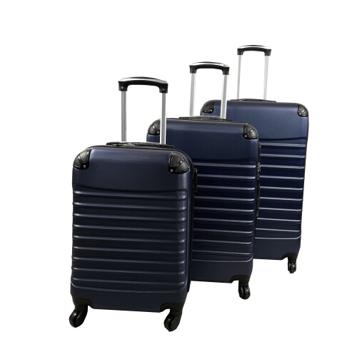 Banerle Kofferset 3 Delig - 85l & 50l & 30l Hard Case- Donkerblauw | Nieuw (outlet)
