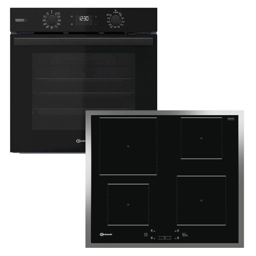 Bauknecht BAKO 780 Steam - Inbouw Oven- en Kookplaatset - Stoomfunctie Pyrolyse A+ - Zwart Tweedehands