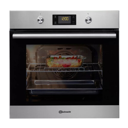 Bauknecht Bako 900 - Inbouwoven Pyrolyse - Inductiekookplaat FlexiCook - RVS Zwart Tweedehands