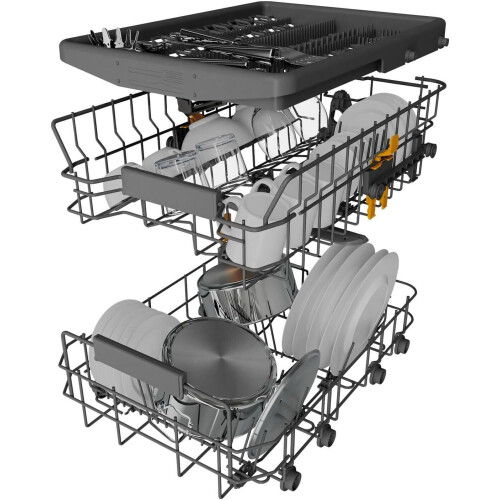 Bauknecht Bk6ic11bs7la0 - Inbouw Vaatwasser - 44.8 Cm - 11 Couverts - Besteklade - 41 Db - Energieklasse C | Nieuw (outlet)