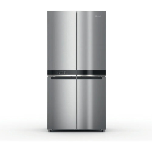 Bauknecht BKQ9U3LEF - Amerikaanse Koelkast - 594 liter - Inox Look - Energieklasse D