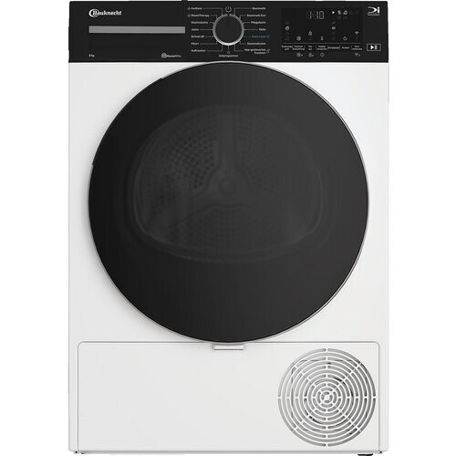 Bauknecht Bt86bwb - Warmtepompdroger - 8 Kg - 60 Db - Energieklasse B - Wit | Nieuw (outlet) Tweedehands