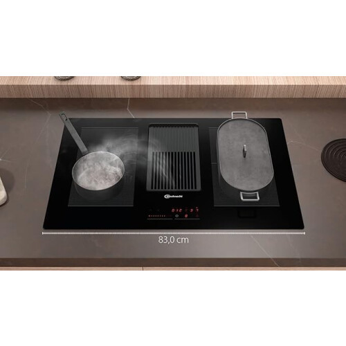 Bauknecht Bvh80 Venting Flexi Inbouw Kookplaat 83cm Met Afzuigsysteem | Nieuw (outlet)