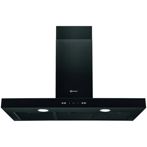 Bauknecht DBIBS93FLLK - Wandschouwafzuigkap - 4 standen 720 m³/h 73 dB(A) LED verlichting