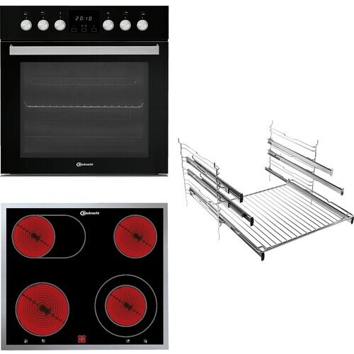 Bauknecht Hekoblack700h - Inbouw Oven En Keramische Kookplaat Set - 65l - Energieklasse A | Nieuw (outlet) Tweedehands