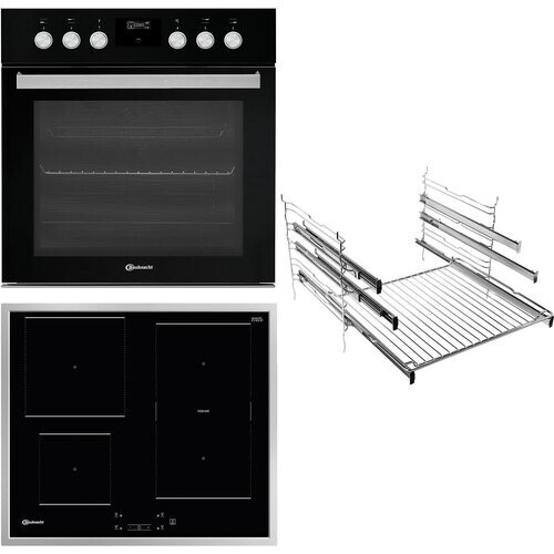 Bauknecht Hekof500 - Inbouw Ovenset - 65l - Inductie & Hetelucht - Energieklasse A+ | Nieuw (outlet) Tweedehands