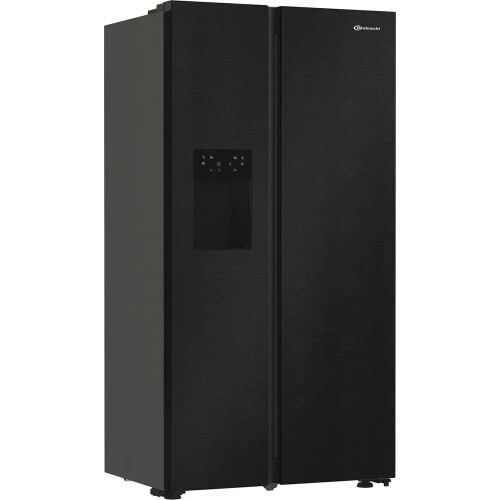 Bauknecht Sbsiwe90 - Amerikaanse Koelkast - 179 Cm - 578l - No Frost - Zwart | Nieuw (outlet)