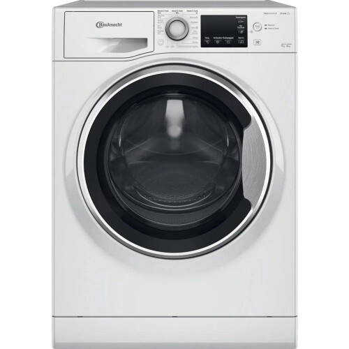 Bauknecht WATK Sense 96 41 N - Wasdroogcombinatie - 9 kg - Stoom - Wit Tweedehands