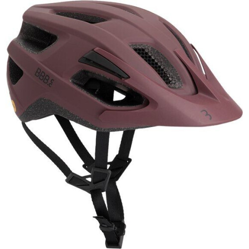 BBB Cycling Dune MIPS 3.0 Fietshelm - MTB & Racefiets - Fidlock Sluiting - Mat Donker Rood - M (55-58cm) - BHE-23