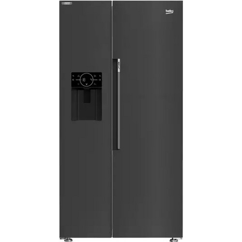 Beko Asp342vpz - Amerikaanse Koelkast - 179 Cm - 571l - No Frost - Zwart | Nieuw (outlet) Tweedehands
