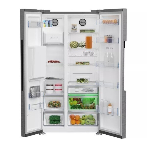 Beko Asp352vpx Amerikaanse Koelkast - 571 Liter - Neofrost - Rvs | Nieuw (outlet)