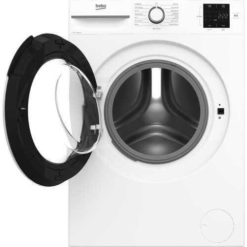 Beko Bm3wt3741w - Wasmachine - 7 Kg - 1400 Tpm - Koolborstelloze Motor - Energieklasse B | Nieuw (outlet)