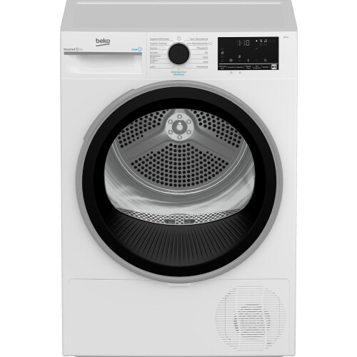 BEKO B3T3249S - Warmtepompdroger 9 kg - Aquawave-trommel - Wit