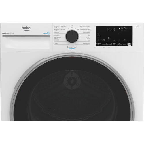 Beko B3T42249S - Warmtepompdroger - SteamCure - EcoGentle - 63 dB