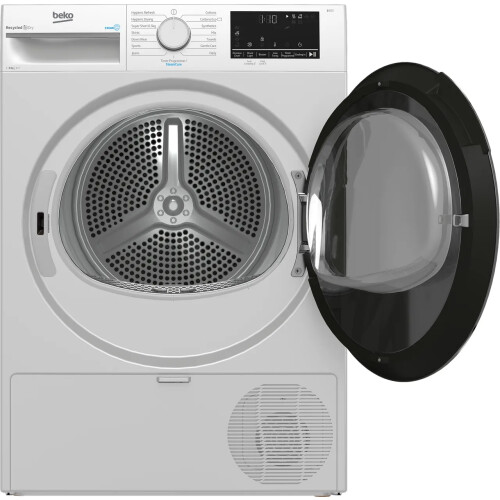 Beko B3t48231dw - Warmtepompdroger - 8 Kg - 64 Db - Energieklasse A++ | Nieuw (outlet)