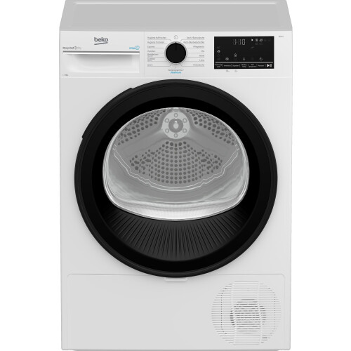 Beko B3TO82C9W - Warmtepompdroger 8 kg - A+++ - Wit Tweedehands