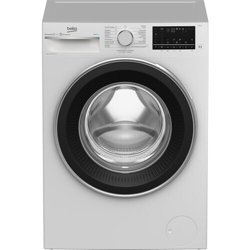 ​beko B3wt59610w Wasmachine – 9 Kg – 1600 Toeren – Energieklasse A – Ironfast™ & Steamtherapy™ | Nieuw (outlet) Tweedehands