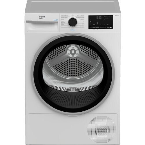 Beko B5t68219 - Warmtepompdroger - 8 Kg - 64 Db - Energieklasse B - Wit | Nieuw (outlet) Tweedehands
