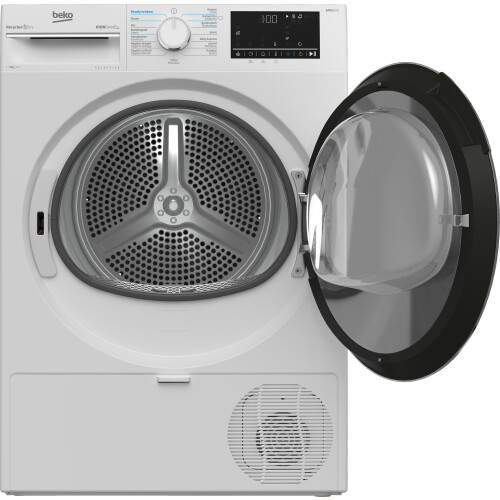 Beko B5t69233w2 - Warmtepompdroger - 9 Kg - Aquawave - 64 Db - Energieklasse A++ | Nieuw (outlet)