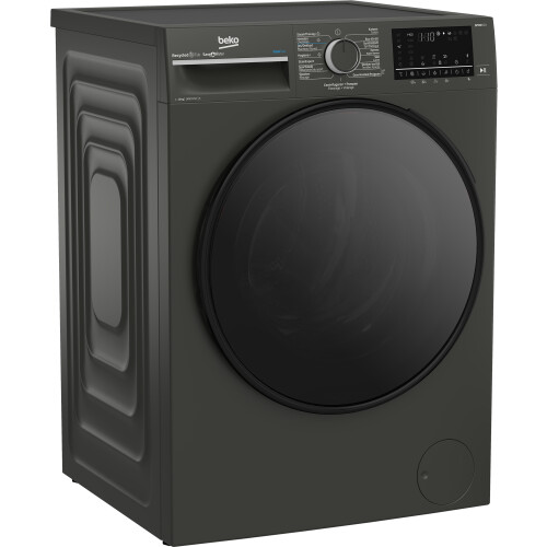 Beko B5wt5104111m - Wasmachine - 10 Kg - 1400 Tpm - Homewhiz & Steamcure - Energieklasse A - Grijs | Nieuw (outlet)