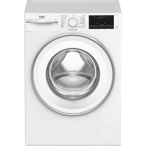 Beko B5wt584106w2 - Wasmachine - 8 Kg - 1400 Tpm - Energieklasse A | Tweedehands (Refurbished) Tweedehands