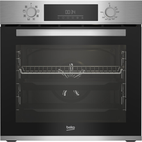 Beko Bbim12300x - Inbouw Oven 72L - Hete lucht functie - RVS