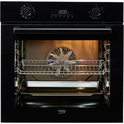 BEKO BBIM173001BE - Inbouw oven 72 liter A+ - Multifuntionele hetelucht en grill - Zwart