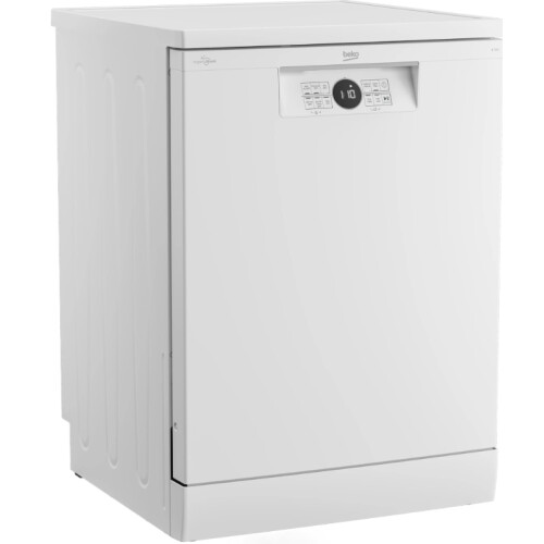 Beko Bdfn26530w - Vrijstaande Vaatwasser - 15 Couverts - Besteklade - 46 Db - Energieklasse D | Nieuw (outlet)