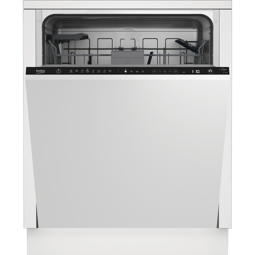 Beko Bdin38440 - Inbouw Vaatwasser - 60 Cm - 14 Couverts - Hygieneintense - 44 Db - Energieklasse C | Tweedehands (Refurbished) Tweedehands