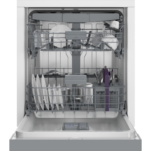 Beko BDSN36640XC2 - Deels geïntegreerde vaatwasser - 6 programma's - Inox Tweedehands