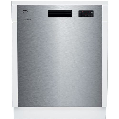 Beko BDUN16440X - Onderbouw Vaatwasser - 14 couverts - RVS Tweedehands