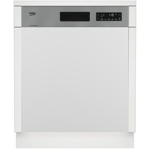 Beko BG640EXTI - Half geïntegreerde vaatwasser - Besteklade FlexiDrawer™ - RVS