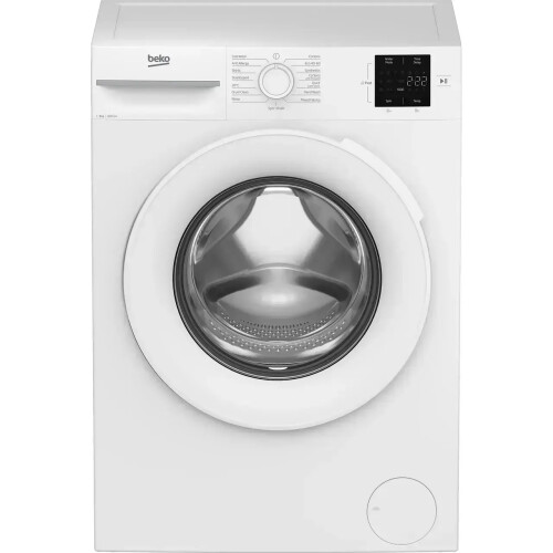 Beko Bm1wt3921w - Wasmachine - 9 Kg - 1200 Tpm - Energieklasse B | Tweedehands (Refurbished)