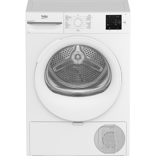 Beko Bm3t38232cw - Warmtepompdroger - 8 Kg - Ecogentle - Energieklasse D | Nieuw (outlet)
