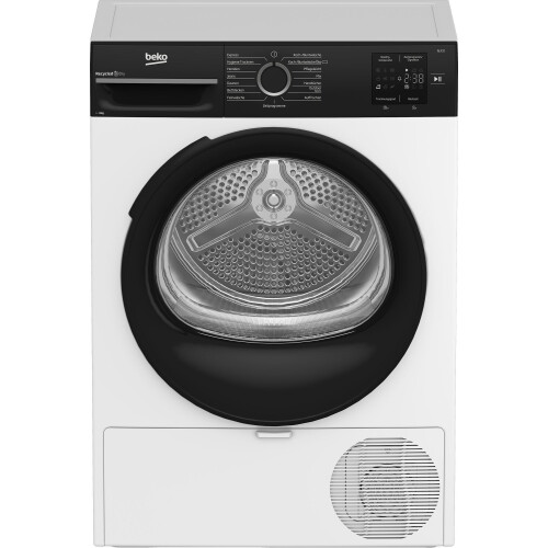 Beko BM3T39230W - Warmtepompdroger 9 kg D - 15 programma's - Wit