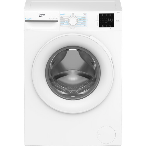 Beko Bm3wfu37412cw - Wasmachine - 7 Kg - 1400 Tpm - Koolborstelloze Motor - Energieklasse A | Nieuw (outlet) Tweedehands