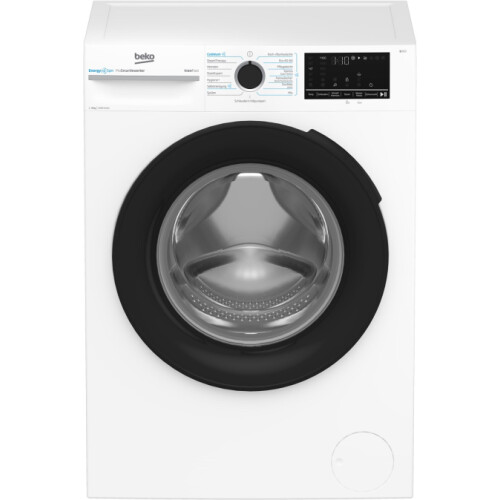 Beko BM3WFU4841N - Wasmachine 8 kg - 1400 tpm - SteamCure & StainExpert - Wit