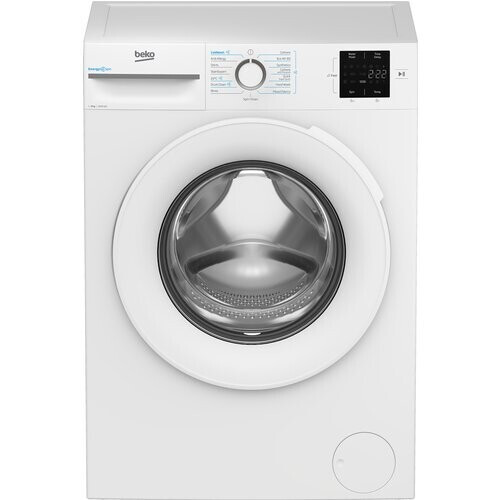 Beko Bm3wt3841w - Wasmachine - 8 Kg - 1400 Tpm - Steamcure - Energieklasse A | Nieuw (outlet) Tweedehands